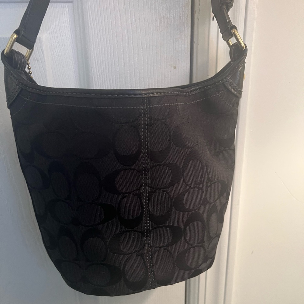 Black Coach Purse